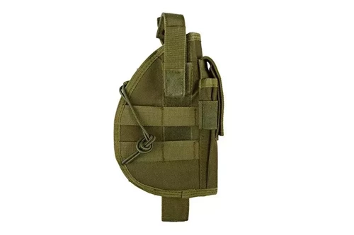 GFC Tactical - Universal Holster with Magazine Pouch - Olive - GFT-29-007444 - Modular MOLLE Holsters