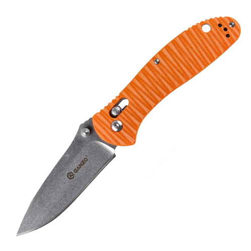 Ganzo - EDC Folding Knife - 440C - Orange - G7392P-OR - Folding Blade Knives