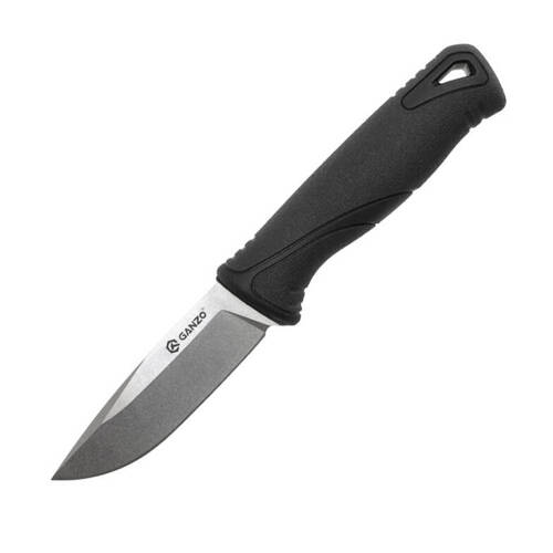 Ganzo -  Tactical Knife G807-BK - 9CR14 - Black - G807-BK - Fixed Blade Knives