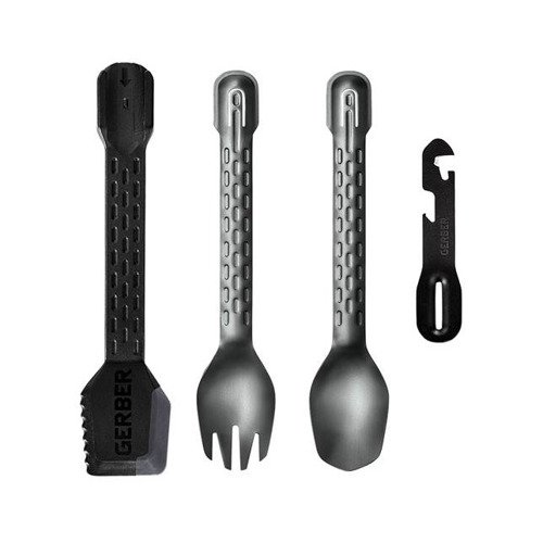 Gerber - ComplEAT Utensil Set - Onyx - 31-003464 - Tourist Cutlery