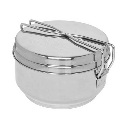 Helikon - 3-Piece Mess Tin - Stainless Steel - ME-MEN-SS-15 - Mess Tins