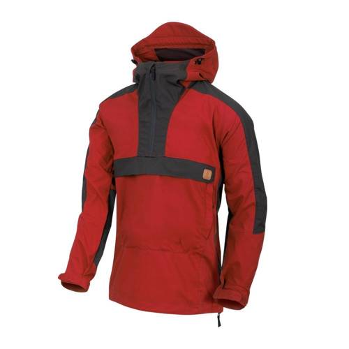 Helikon - Anorak Woodsman® Jacket - Crimson Sky / Ash Grey - KU-WDN-DC-8385A - Military Jackets