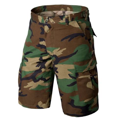 Helikon - BDU® Tactical Shorts - Woodland - SP-BDK-PR-03 - Pants in Camouflage