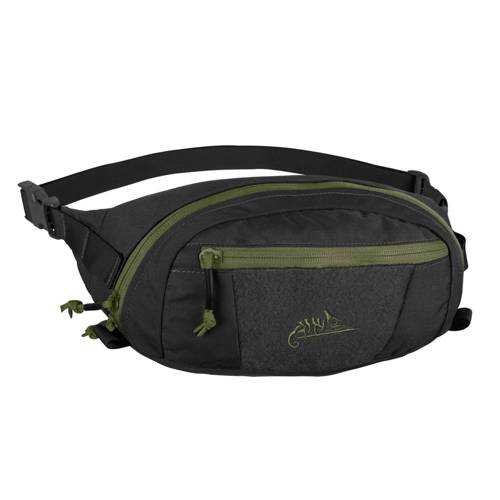 Helikon - Bandicoot Waist Pack® - Cordura® - Black / Olive Green - TB-BDC-CD-0102A - Helikon Bandicoot Hip & Waist Bags