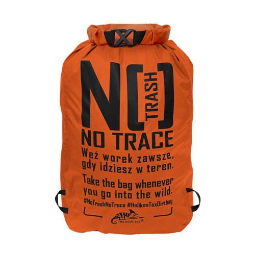 Helikon - Dirt Bag 10 L - Orange / Black - AC-DTB-NL-2401A - Survival & Bushcraft