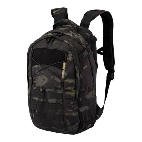 Helikon - EDC Backpack® - Nylon Polyester Blend - MultiCam Black - PL-EDC-CD-0C - City, EDC, one day (up to 25 liters)