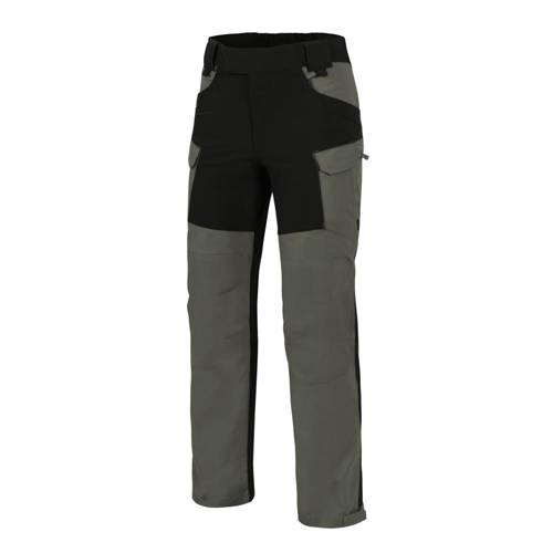 Helikon - Hybrid Outback Pants® - DuraCanvas® - Taiga Green / Black - SP-HOP-DC-0901A - Cargo Pants