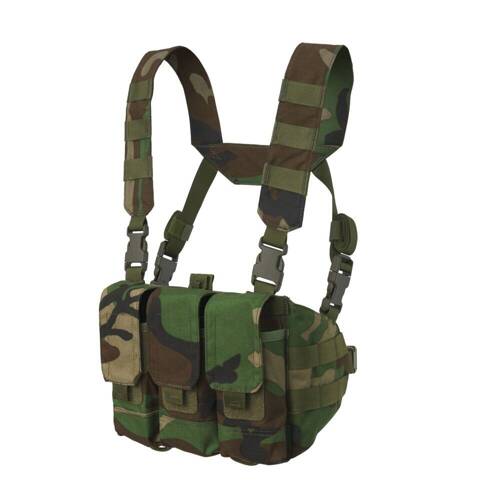 Helikon - Kamizelka Chicom Chest Rig - US Woodland - KK-CCR-CD-03 - Helikon Chest Rig Vests