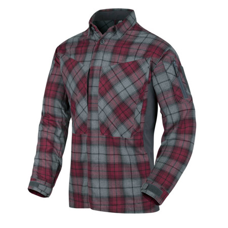 Helikon - MBDU Flannel Shirt® - Ruby Plaid - KO-MBD-PO-P1 - 10% Sale