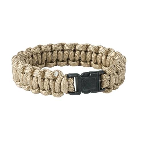 Helikon - Paracord Survival Bracelet - Coyote - AC-SBR-NL-11 - Survival & Bushcraft