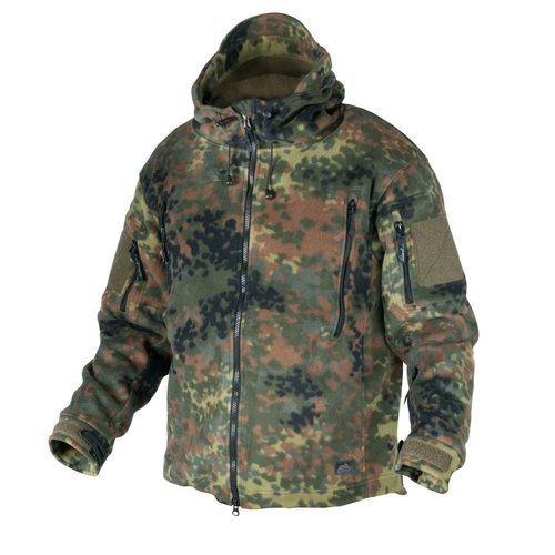 Helikon - Patriot Double Fleece Jacket - Flecktarn - BL-PAT-HF-23 - 10% Sale