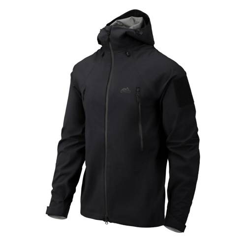 Helikon - Squall Hardshell Jacket - Black - KU-SHJ-TR-01 - Military Jackets