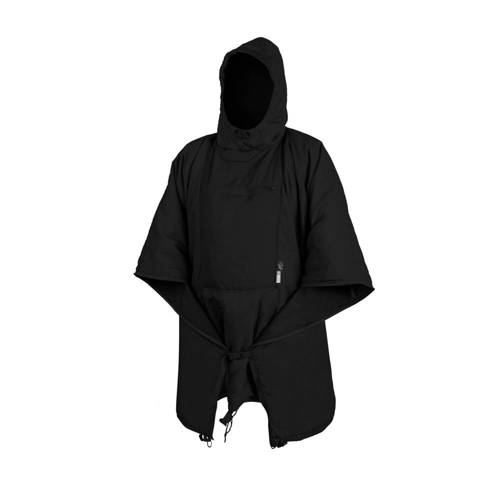 Helikon - Swagman Roll® Poncho - Climashield® Apex™ - Black - PO-SMR-NL-01 - Military Jackets