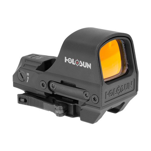 Holosun - Collimator Open Reflex HS510C MRS - Solar Panel - Black - Red Dot Open Sights