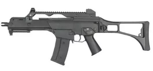 JG Works - JG0638 V2 Electric Subcarbine ASG Replica - Black - JGW-01-000094 - Electric Airsoft Rifles