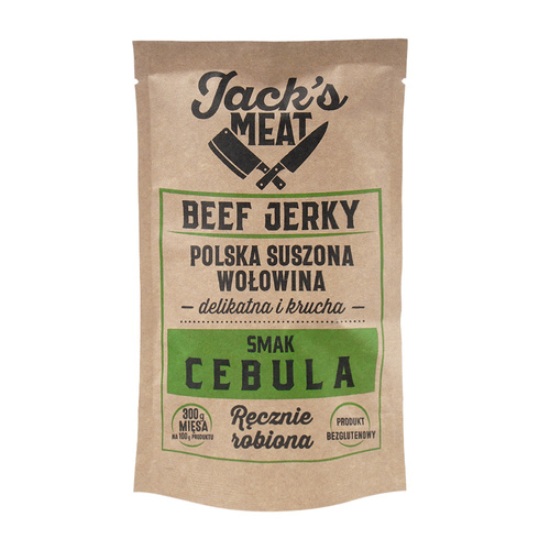 Jack's MEAT - Dried Beef - Onion - 109 kcal - 30 g - Food Rations