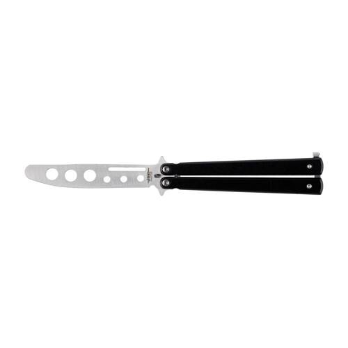 Joker - Butterfly Training Knife - 3Cr13MoV - Black / Silver - JKR829 - Training Knives