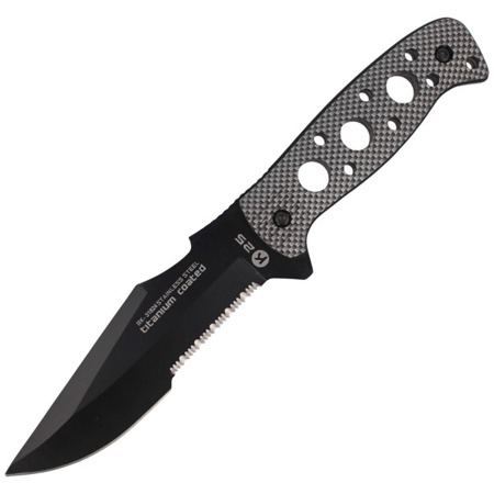 K-25 - Carbon Fiber Titanium Tactical Fixed Knife - 31824 - Fixed Blade Knives