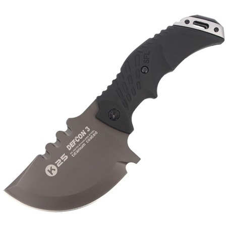 K25 - DEFCON 3 Titanium Tactical Fixed Knife - 32170 - Fixed Blade Knives