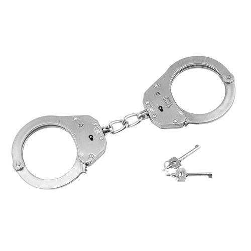 KEL-MET - Steel Handcuffs - Double Locking - KM1000 - Handcuffs