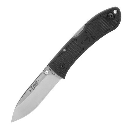 Ka-Bar 4062 - Dozier Folding Hunter Knife - Black - Folding Blade Knives