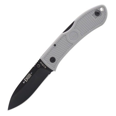 Ka-Bar 4062GY - Dozier Folding Hunter Knife - Gray - Folding Blade Knives