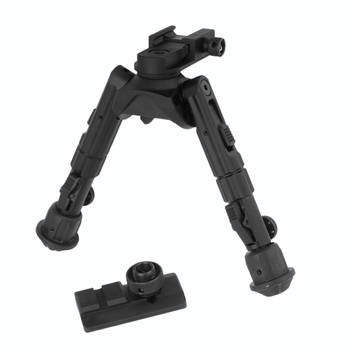 Leapers - UTG Recon 360 TL Foldable Bipod 5.5-7" - Picatinny - Black - TL-BP02-A - Bipods & Gun Rests