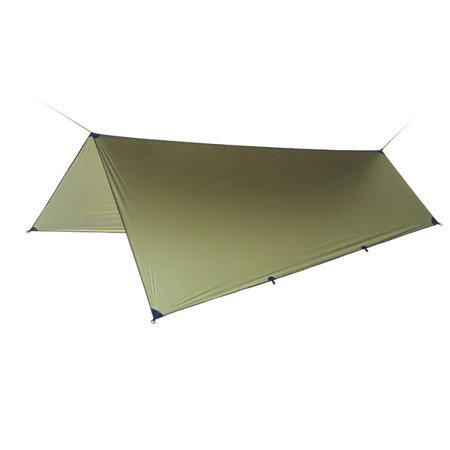 Lesovik - Ultralight Tarp SOLO - Crocodile Green - Tarps & Tarpaulins