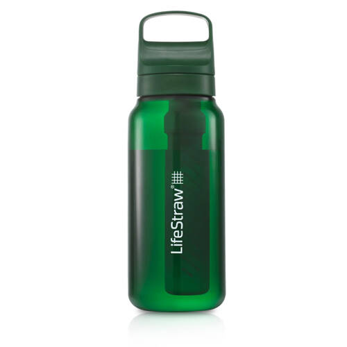 LifeStraw - Filter Bottle Go 2.0 - 1000 ml - Terrace Green - LGV41LGRWW - Water Containers & Canteens