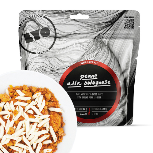 LyoFood - Freeze-Dried Ration Lyo Expedition - Penne Pasta a'la Bolognese - 370 g - Food Rations