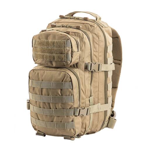 M-Tac - Backpack Plecak Assault Pack - 20 L - Tan - 10332003 - City, EDC, one day (up to 25 liters)