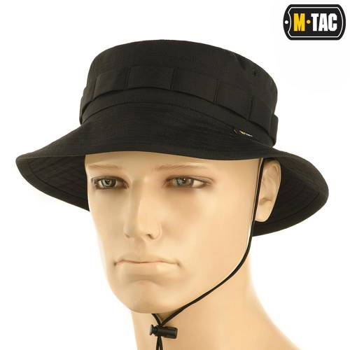 M-Tac - Boonie Hat - Rip Stop - Black - 20405002 - Hats