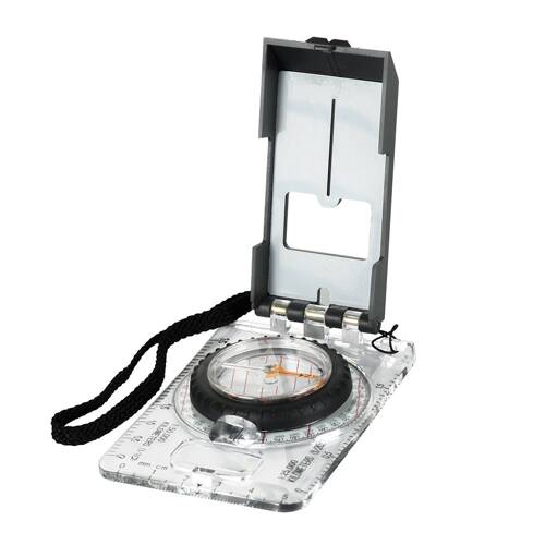 M-Tac - Cartographic Compass with Mirror Large - DC45-6D - Compasses