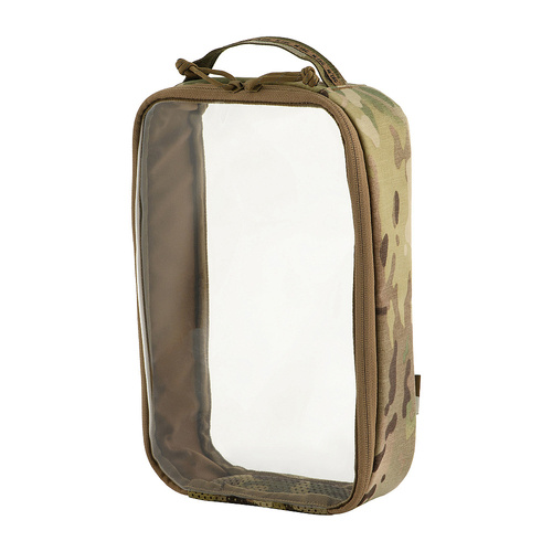 M-Tac - Elite Large Clear Pouch - 30 x 19 cm - Multicam - 10147008-L - Side Pockets & Organizers