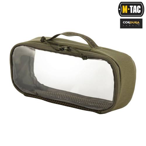 M-Tac - Elite Medium Transparent Pouch - Medium - Ranger Green - 10147023-M - Other