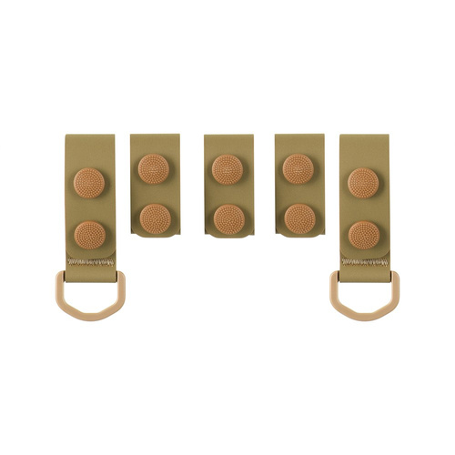 M-Tac - Mounting Loops for Tactical Belt - 5 pcs. - Coyote - 20425005 - Buckles