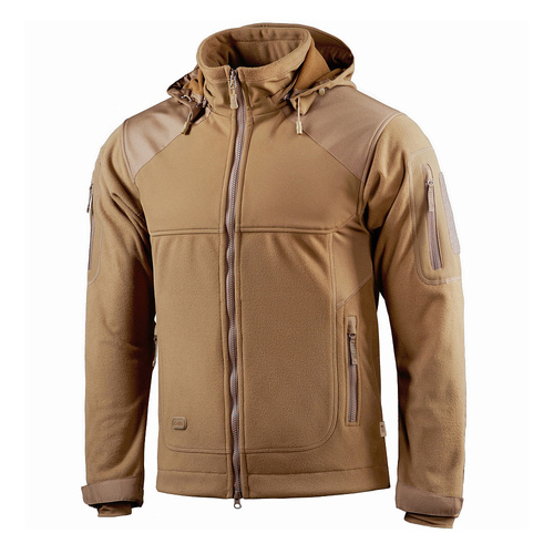 M-Tac - Norman Windblock Fleece Jacket - Coyote - 20027005 - Tactical Winter Jackets