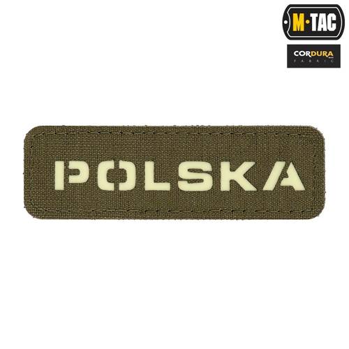 M-Tac - Patch - Poland 25х80 - Laser Cut Fluorescent - Ranger Green / Fluo - 51004223 - Other