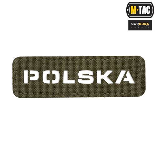 M-Tac - Patch Poland 25х80 - Laser Cut - Ranger Green - 51002023 - Other