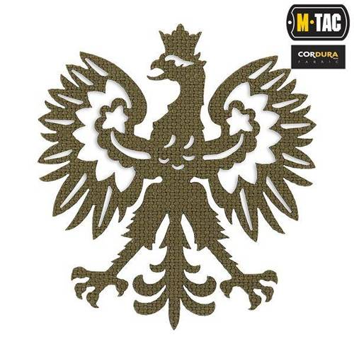 M-Tac - Polish Eagle Laser Cut Patch - Cordura 500D - Ranger Green - 51008023 - Morale Patch