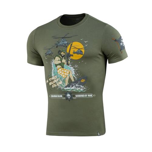 M-Tac - Surf Club T-Shirt - Light Olive - 80062038 - T-shirts