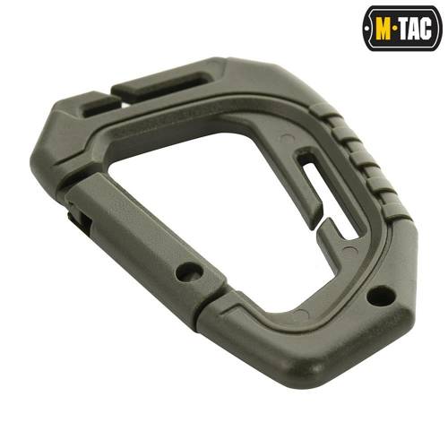 M-Tac - Tactical Carabiner - Olive - MTC-TCTCRBNR-OD - Plastic Carabiners