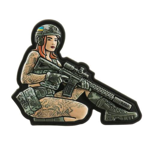 M-Tac - Tactical Girl №2 Valkiria Patch - PVC - Full Color - 51116213 - Other