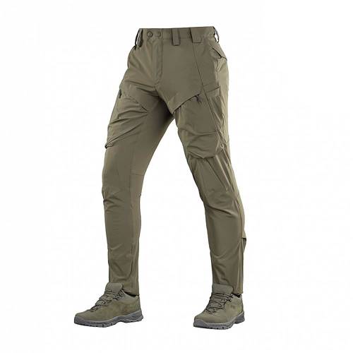 M-Tac - Trekking Pants Rubicon Flex - 4-Way Stretch - Dark Olive - 20074048 - Cargo Pants