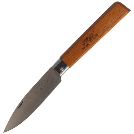 MAM - Operario Pocket Knife - Medium Dark Beech Wood 88mm - 2035/3-A-MW - Folding Blade Knives