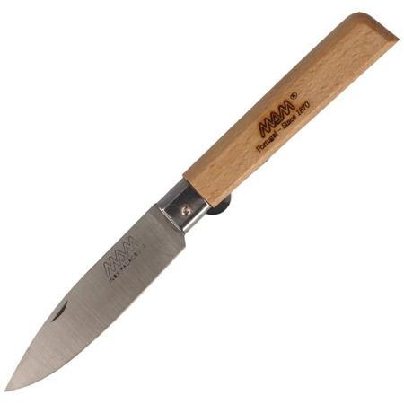 MAM - Operario Pocket Knife with Blade Lock - Light Beech Wood - 2036/3-A-B-LW - Folding Blade Knives