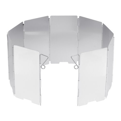 MFH - Aluminium Folding Windscreen for Camping Stove - 65,5 x 13,5 cm - 33686 - Stoves & Cooksets