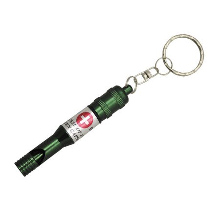 MFH - Aluminum whistle with identification card - 27564 - Whistles