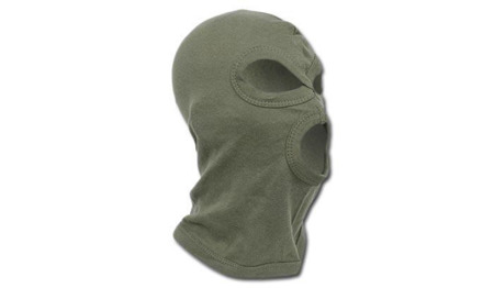 MFH - Balaclava - Cotton - 3 Wholes - OD Green - Balaclavas