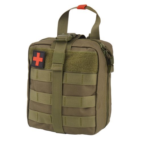 MFH - First Aid Pouch - Large - OD Green - 30631B - Medic Pouches